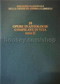 Le opere attestate in antologie compilate in vita (Hardcover Score)